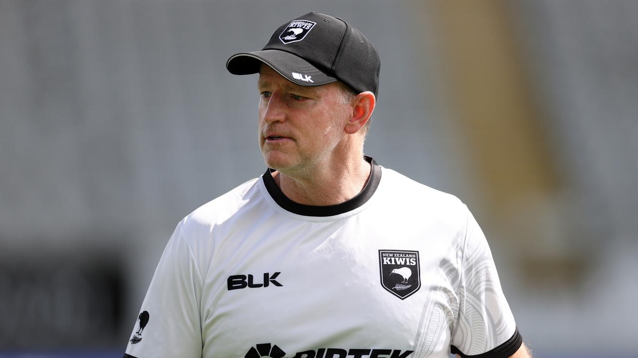 Michael Maguire is the firm favourite to replace Brad Fittler as NSW Blues coach. Picture: Fiona Goodall/Getty Images