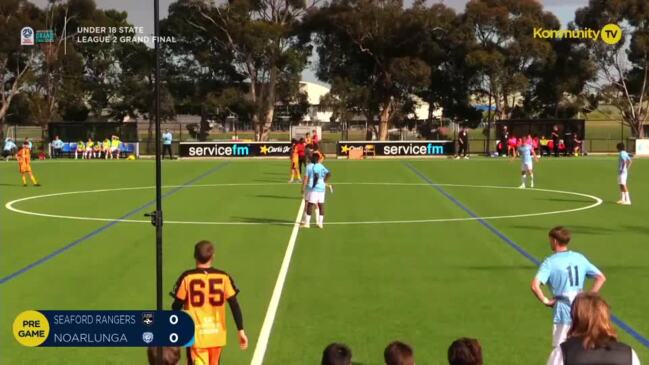 Replay: Football SA State League Reserves/U18 grand finals - Seaford Rangers v Noarlunga United (SL2 U18)