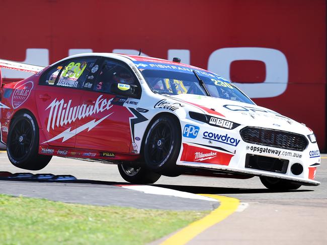 Will Davison in a qualifying lap of the 2018 Watpac Townsville 400. Picture: Alix Sweeney