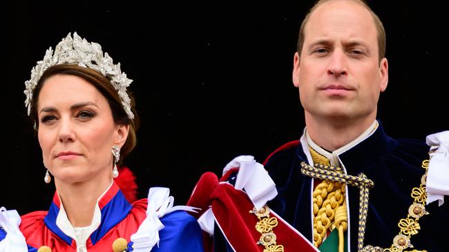 Kate and William might have all their wagons in that ice tight circle but there is a limit to how much they can do to protect George once he is back at school. Picture: Getty Images