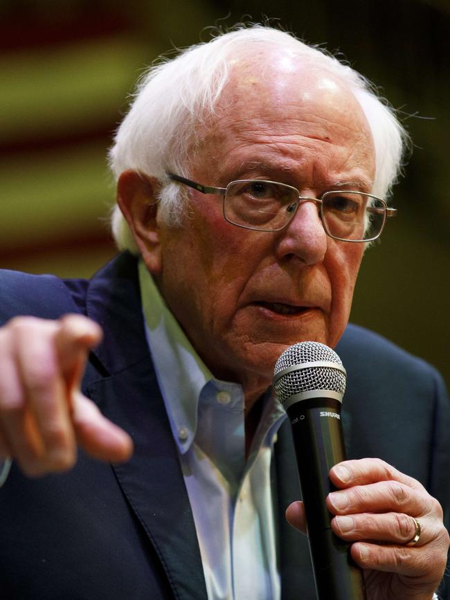 Sen. Bernie Sanders. Picture: Tom Brenner/Getty Images/AFP