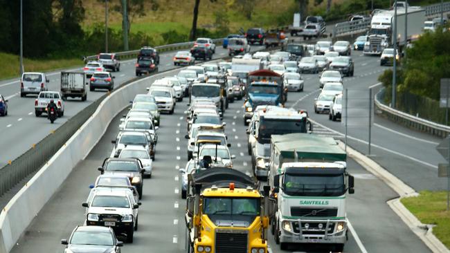 Give us a Fair Go, Gold Coasters are sick of being stuck in traffic Photo: David Clark