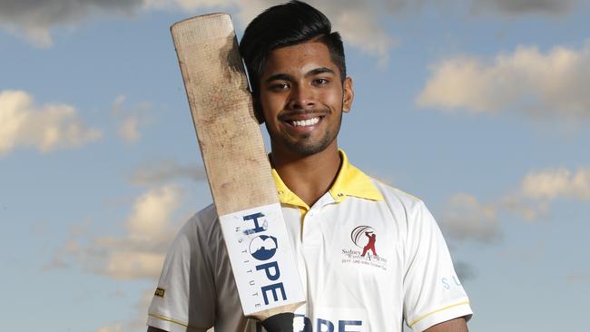 Tanvir Singh is a promising all-rounder. Pictures: David Swift