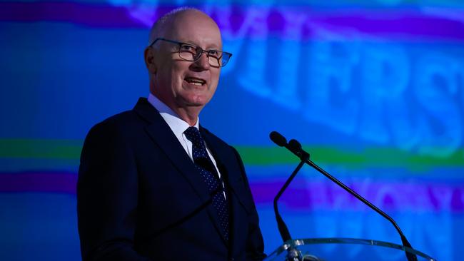 Woodside chair Richard Goyder. Picture: Hanna Lassen/AFL Photos/via Getty Images