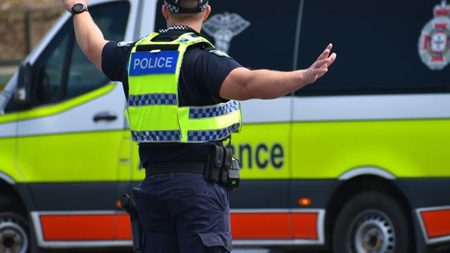 Three people, including two children, have been hospitalised after a two car crash in the South Burnett early this morning. Picture: Cameron Bates