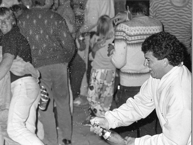 NYE celebrations in Barwon Heads 1986