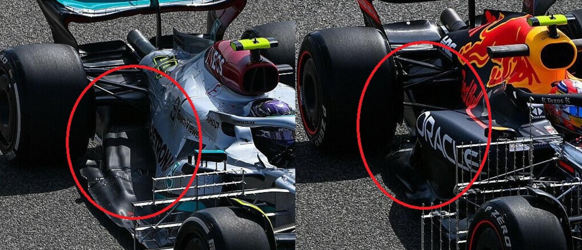 F1 22 Bahrain Testing Times Result News Mercedes No Sidepod Design Explained Red Bull Daniel Ricciardo Sick