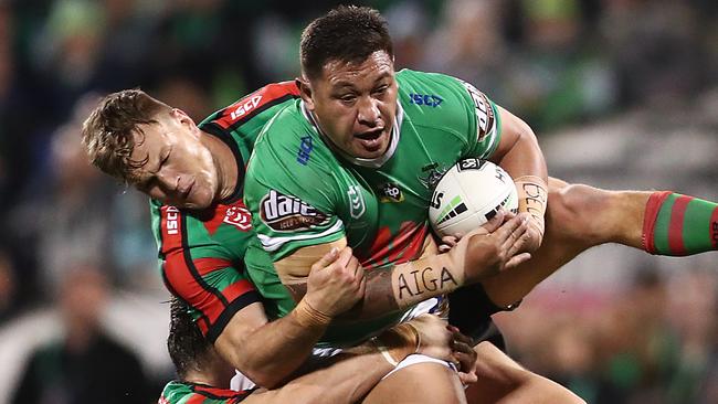 Josh Papalii was immense for the Raiders. Picture: Getty Images