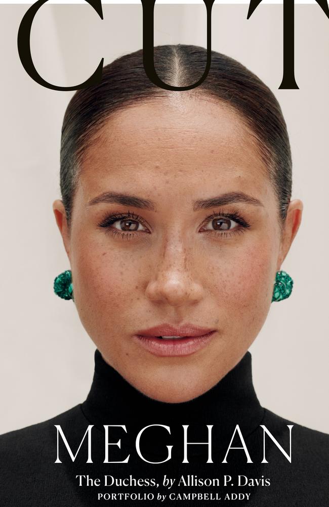 Meghan Markle on the cover of The Cut. Picture: Campbell Addy for The Cut.