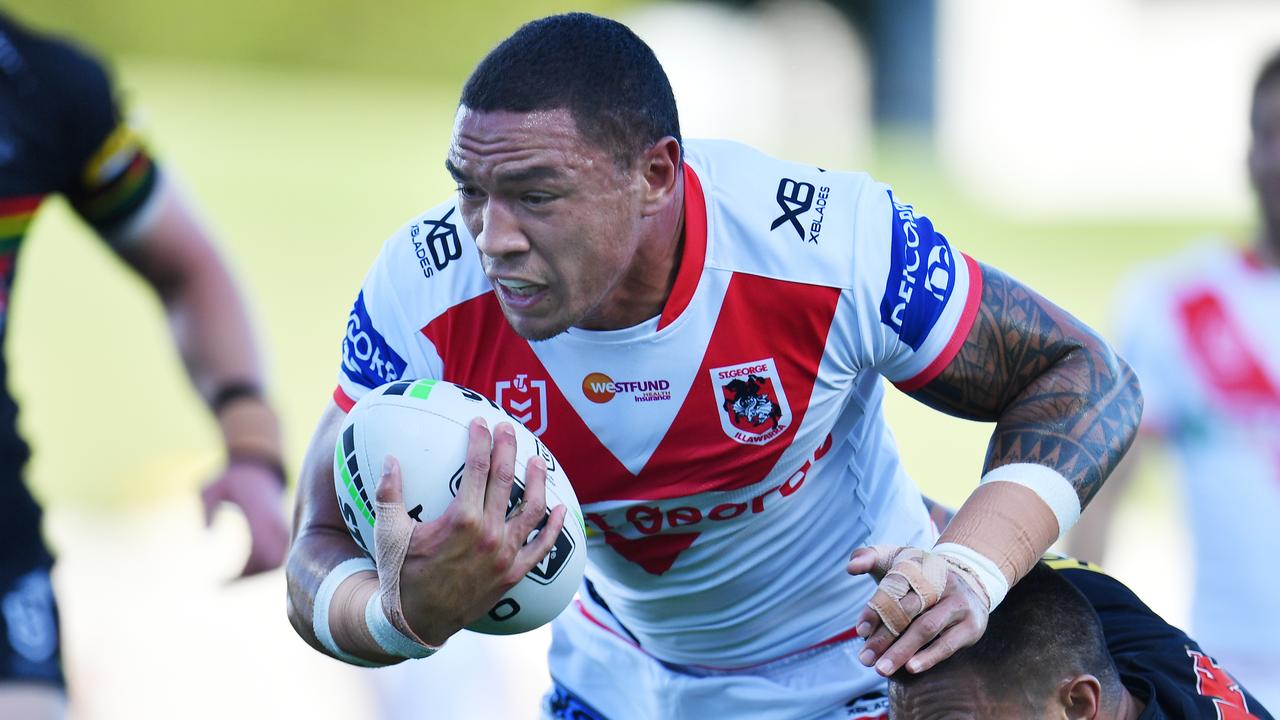 Tyson Frizell is joining the Knights in 2021. (AAP Image/Dean Lewins)