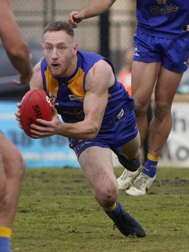 EFNL: Jackson Casey in action for Noble Park. Picture: Valeriu Campan