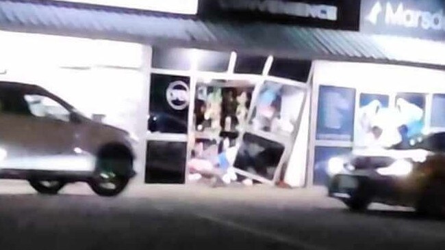 Marsden Gifts and Convenience was broken into on Tuesday morning. Picture: Facebook