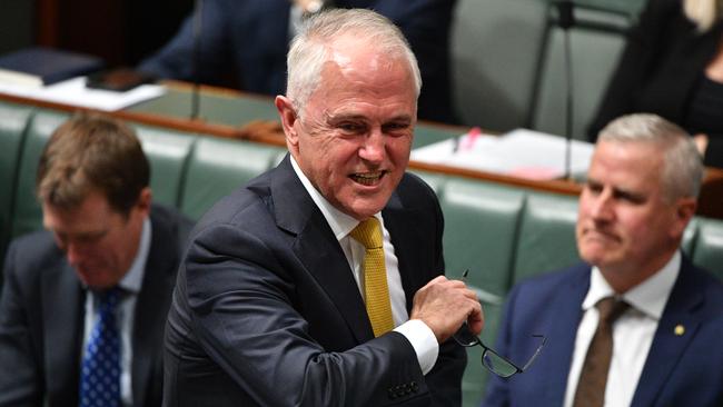 Prime Minister Malcolm Turnbull launched a similar assault on Mr Shorten during Question Time. Picture: AAP