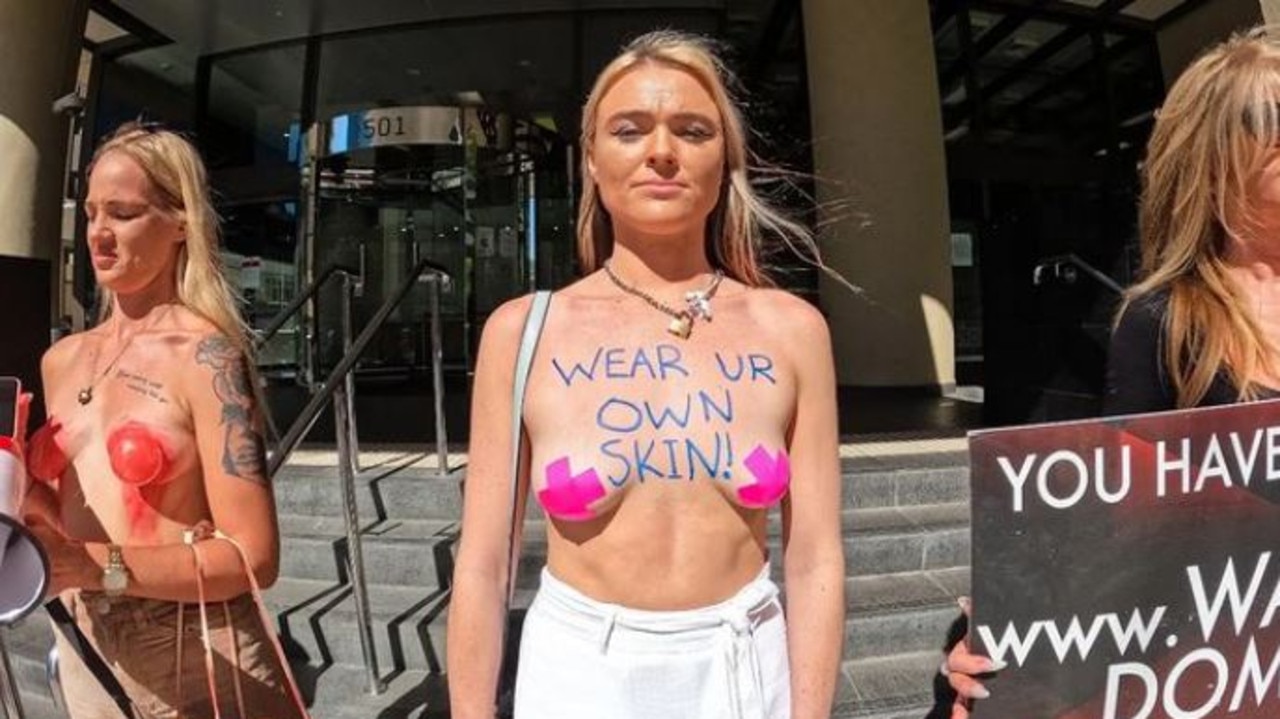 Vegan activist Tash Peterson reveals how she painted her chest with  menstrual blood for protest