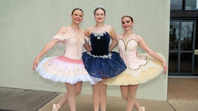 Mya Jamieson, Holly McFaul and Noami Buckley
