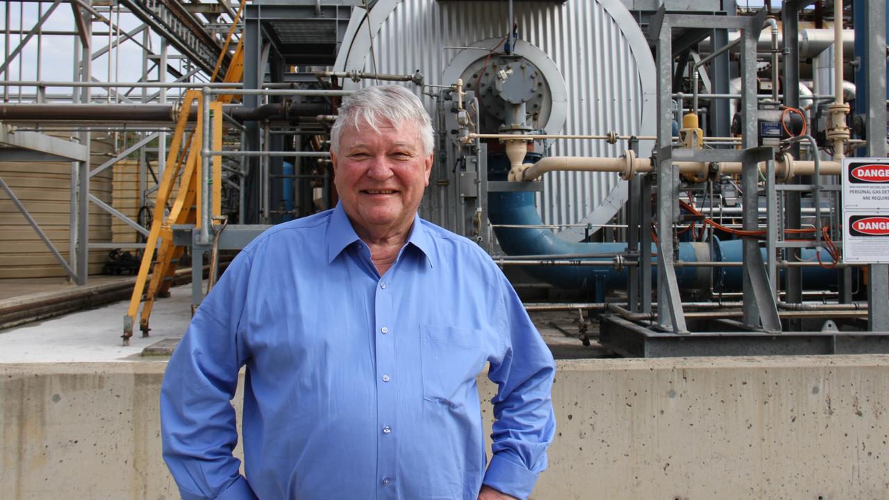 Federal Member for Flynn Ken O'Dowd at Northern Oil's Yarwun oil recycling plant. Picture: Rodney Stevens