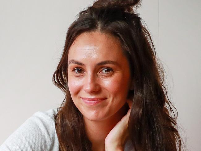 For Friday publication.Amy Shark, in Sydney, today.Amy reveals the story behind her writing with Ed Sheeran and getting Keith Urban to duet with her on Love Songs Ain't For Us out on Friday.Picture:Justin Lloyd