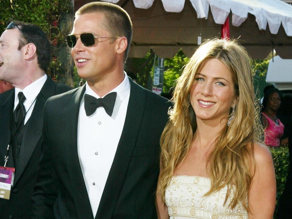 Pitt and Aniston in 2004. Picture: Kevin Winter/Getty Images