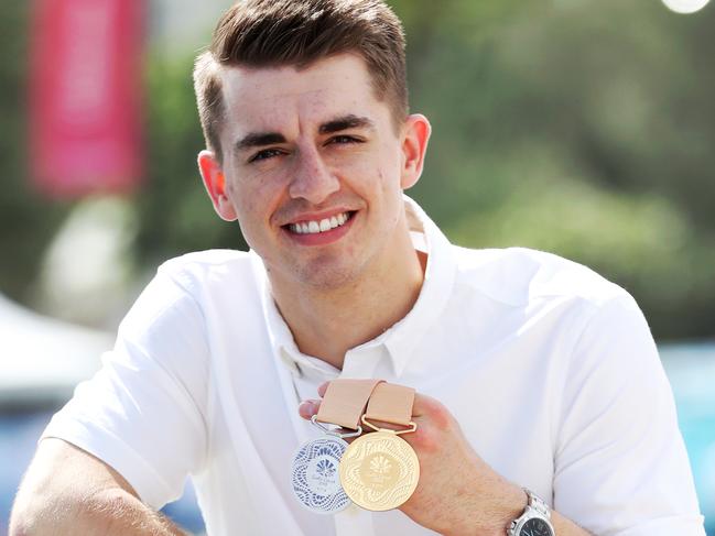 Commonwealth Games - 2018. British Commonwealth, Olympic and World champion gymnast Max Whitlock at the Longines Record Club.Picture: NIGEL HALLETT