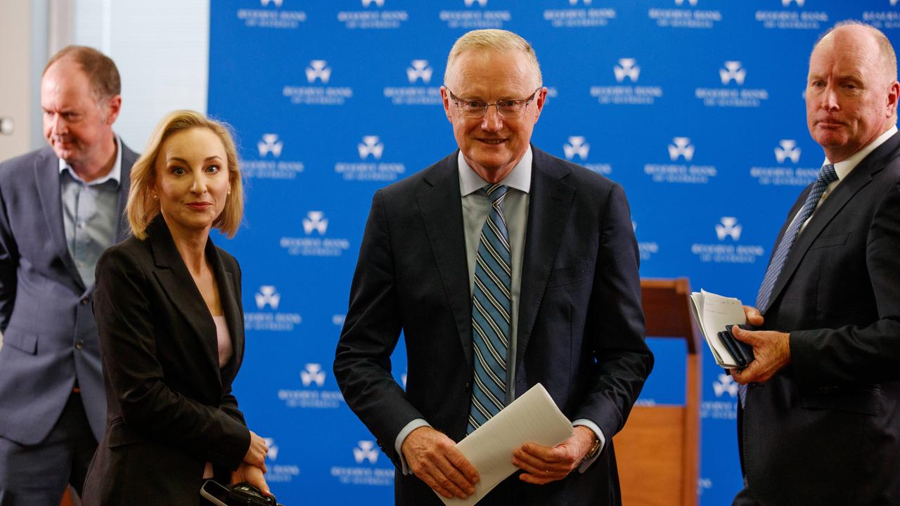 The RBA boss’ tenure has been punctured with a punishing round of 12 rate hikes in just 13 months. Picture: NCA NewsWire / Nikki Short