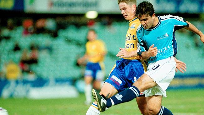 John Maisano playing for Marconi against Parramatta Power. Picture: Phil Blatch