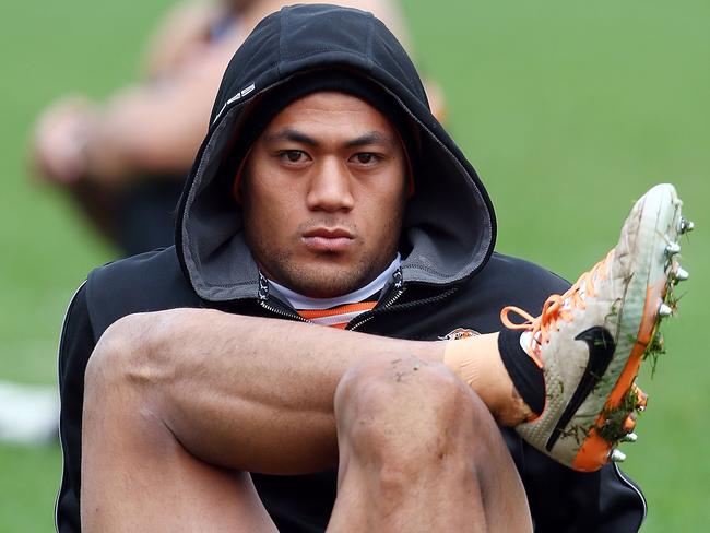 NRL CEO Todd Greenberg said Simona would be unlikely to have a contract registered in the near future. Pic: Getty Images