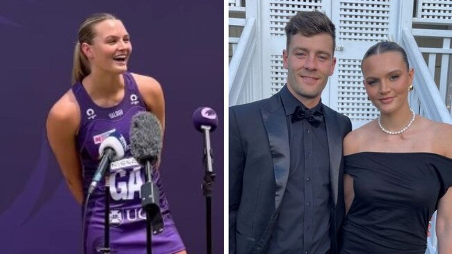 Tippah Dwan and Josh Dunkley are reunited in Queensland.
