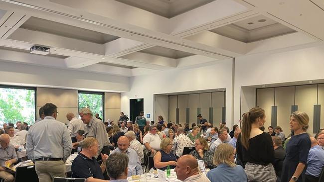 Audience at the Cairns Hilton ballroom.