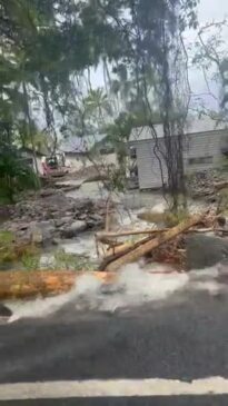 Destruction at Ellis Beach