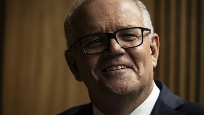 Former Prime Minister Scott Morrison. Picture: Samuel Corum