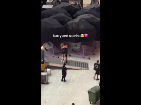 Sabrina Carpenter and Barry Keoghan spotted together at Eras Tour