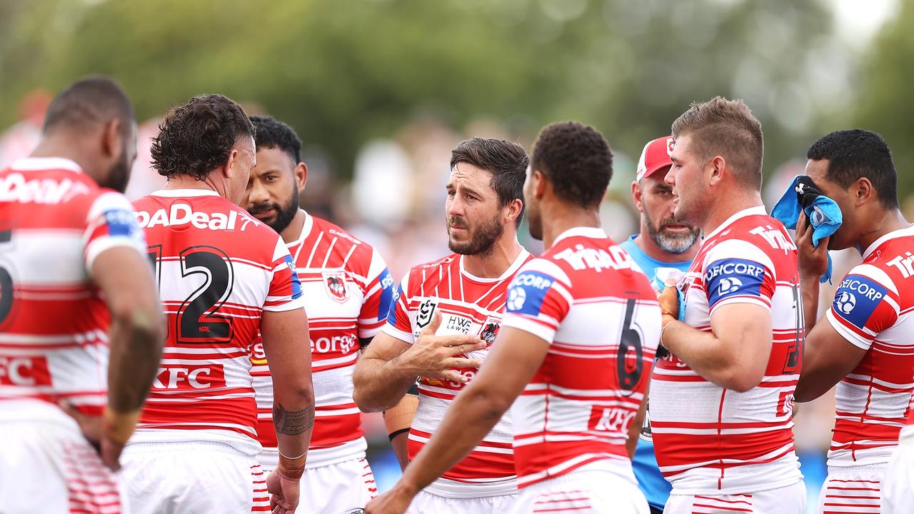 The Dragons failed to inspire in the Pre-season Challenge, ending with just one point on the ladder from a possible 30. Picture: Getty Images.