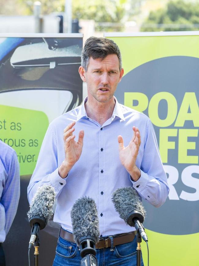 Minister Mark Baily said $12 billion would be spent to upgrade the Bruce Highway in the next decade