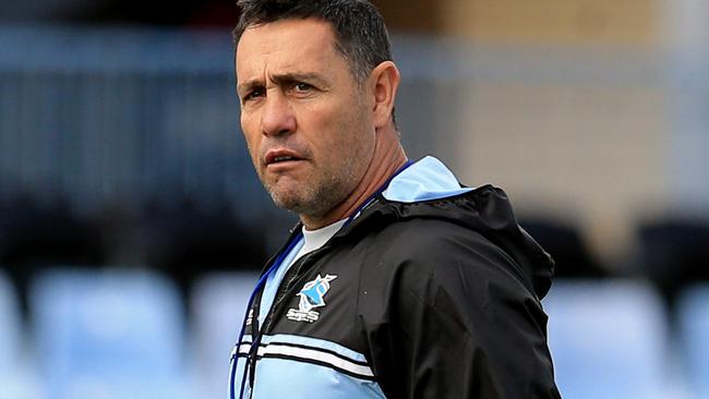 Sharks coach Shane Flanagan.