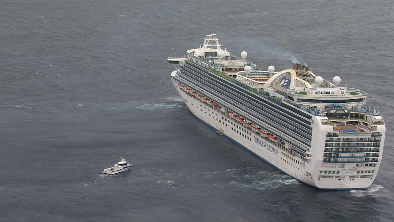 Ruby Princess passengers have won a class action against Carnival Australia cruises after a deadly Covid outbreak in March 2020. Picture: 7 News