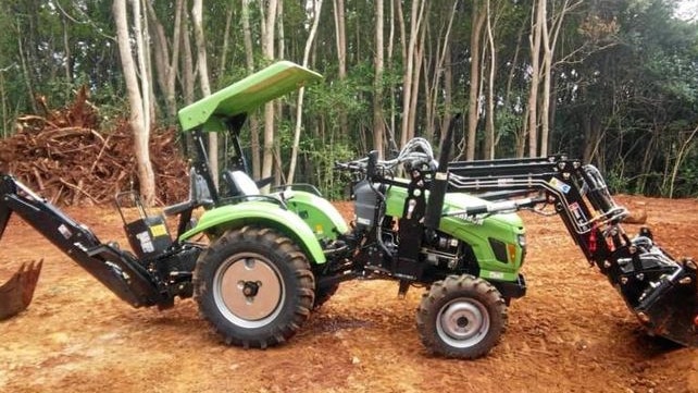 A 40hp Agrison tractor that its Lismore-based owner claimed broke in half after its first outing.