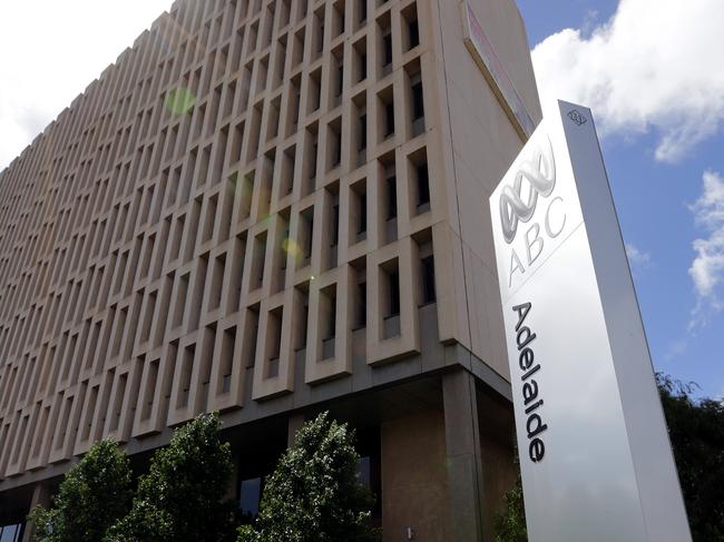 Former Stateline and current ABC morning radio host Ian Henschke leaves the ABC in Collinswood after today's announcement to cuts to the Adelaide ABC.