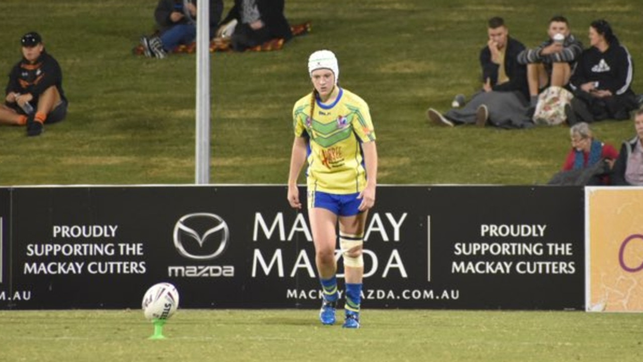 Wanderers U17 Girls defeated Norths 23-6 in the RLMD Grand Final. Emily Bella. Picture: Matthew Forrest