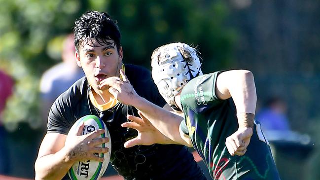 St Laurence's player Mikael Ibrahim.