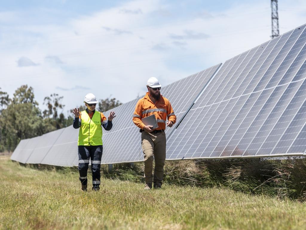 A giant new solar farm project is planned for Middle Arm.