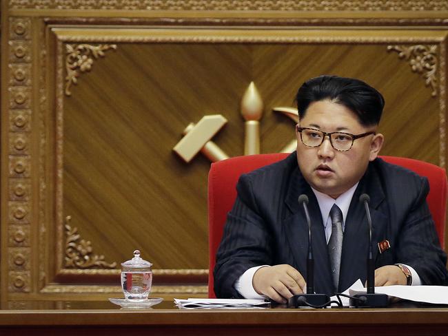 In this Monday, May 9, 2016, file photo, North Korean leader Kim Jong Un listens during the party congress in Pyongyang, North Korea. North Korea has brought in more than 100 journalists from around the world to make sure that the 7th Congress of its ruling Workers' Party gets global attention. Four days into the event, they allowed a small number of foreign journalists into the convention hall where the congress was taking place. (AP Photo/Wong Maye-E, File)