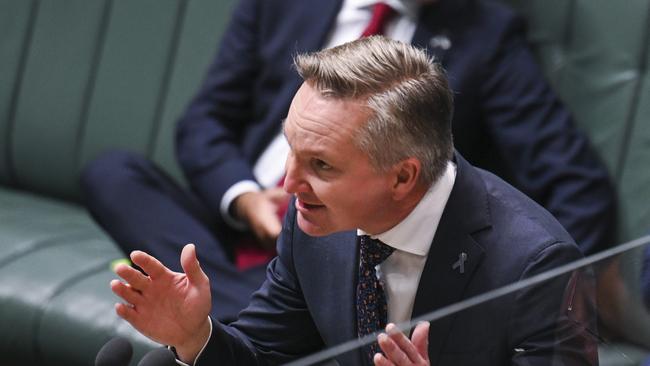 Energy Minister Chris Bowen. Picture: NCA NewsWire / Martin Ollman