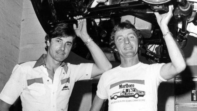 Peter Brock and John Harvey, 1981.