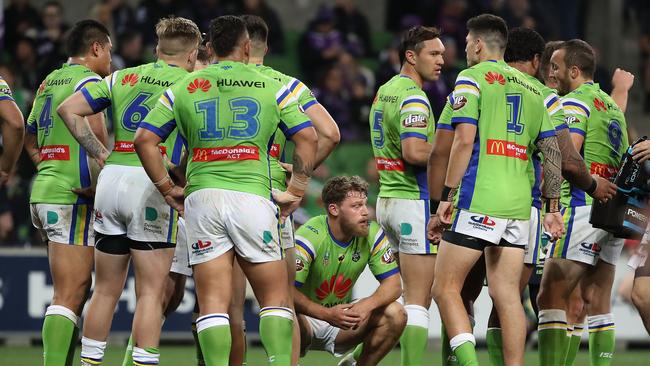 It was a tough night for the men in lime green. (Photo by Scott Barbour/Getty Images)