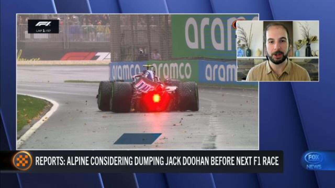 'Curious' timing of Jack Doohan dumping?