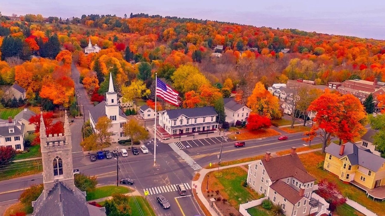 Newtown, Connecticut, has a population of around 27,000 people. Picture: Visit CT