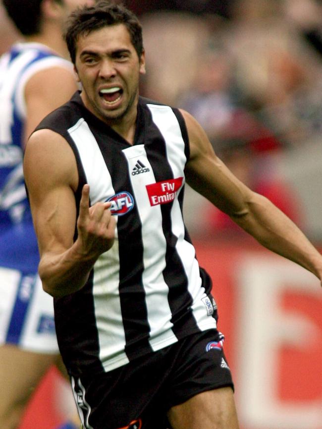 Chris Egan showed flashes of excitement, but could never quite win a regular position for the Pies.