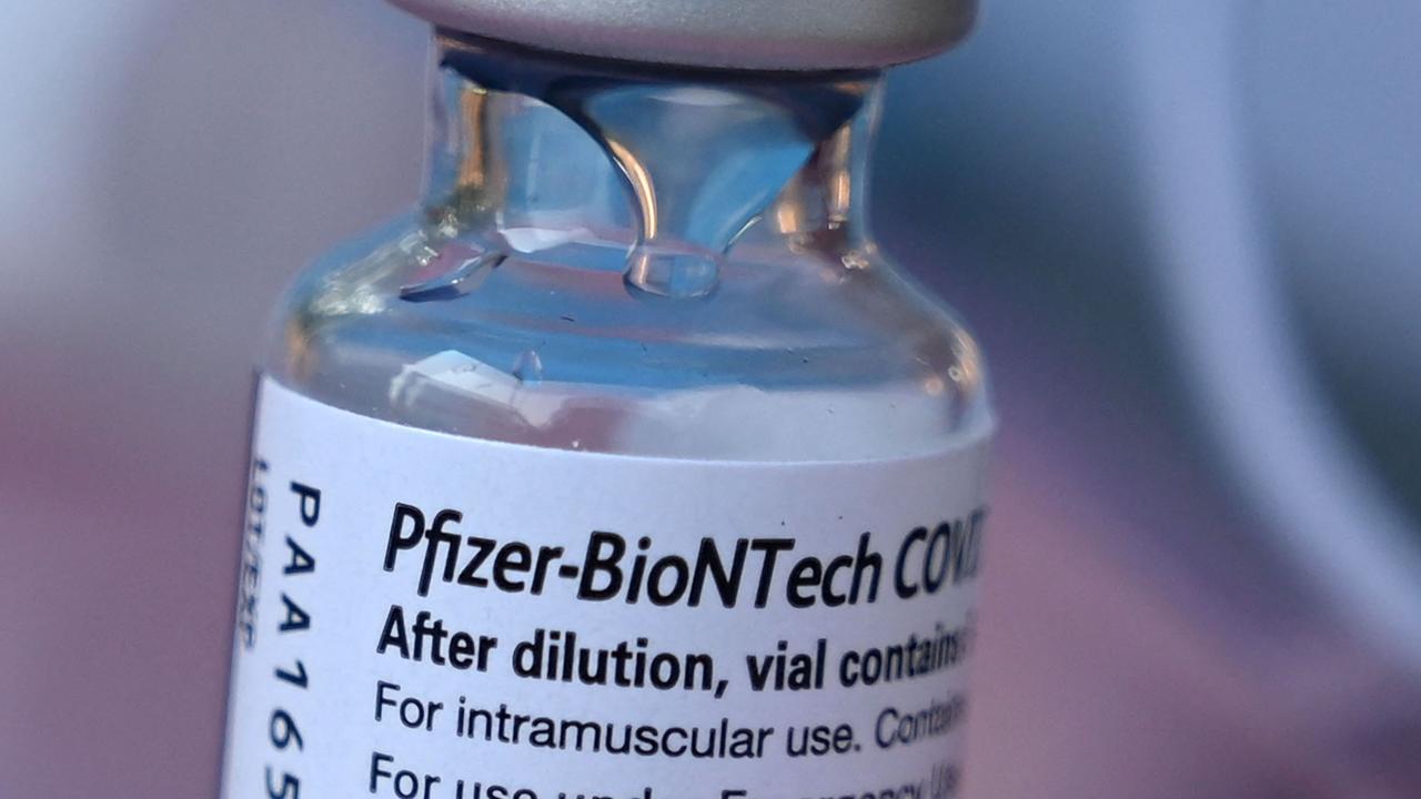 The TGA is set to announce approval for the use of Pfizer’s vaccine with kids aged 5-11. Picture: Robyn Beck/AFP