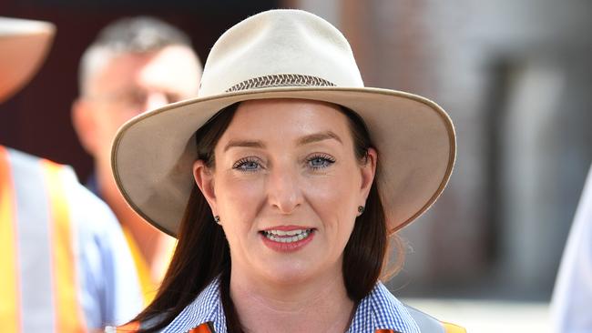 Labor MP Brittany Lauga in Rockhampton. Picture: Dan Peled