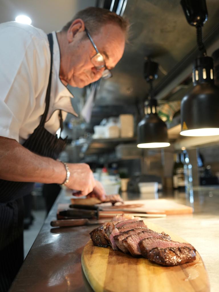 The Plate restaurant's new executive chef, Russell Armstrong, comes with more than 50 years of experience in kitchens across the world.